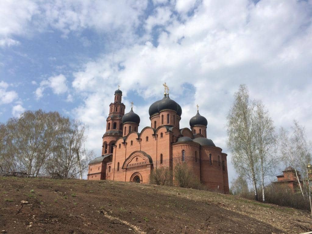 Serene Monastery Grounds