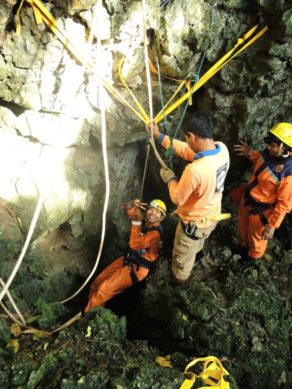 Shower Climbing Adventure