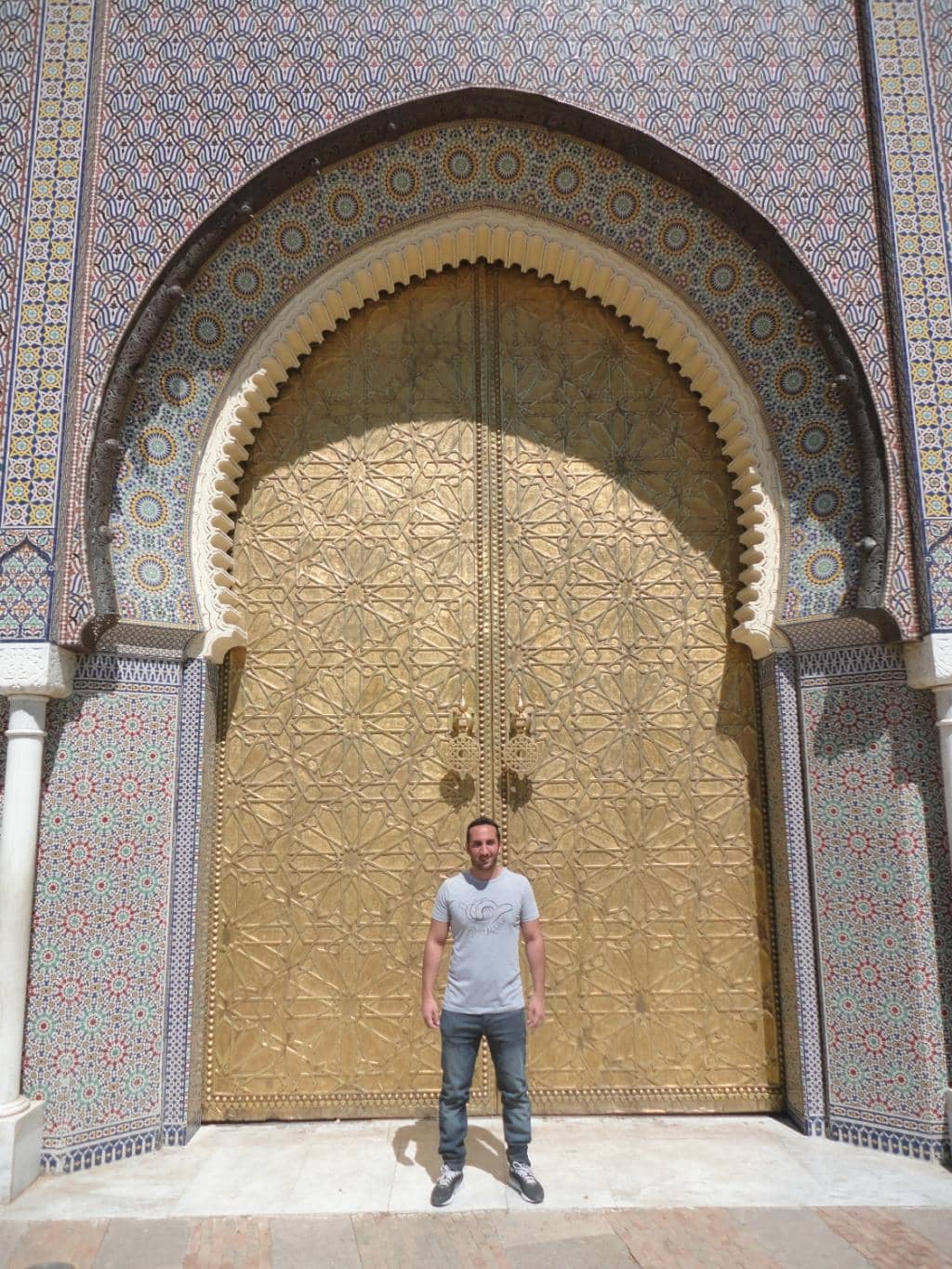 Intricate Zellige Tilework