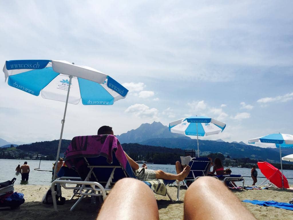 Sandy Beach Relaxation