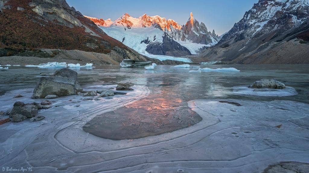 Sunrise at Laguna Torre