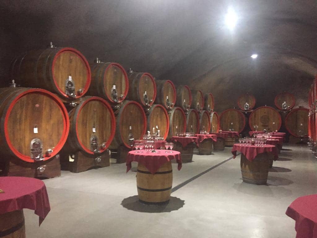 The Impressive Wine Cellar