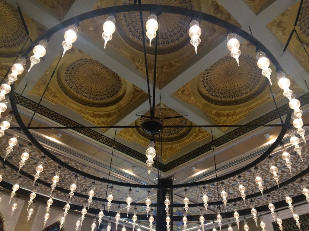 Shimmering Golden Mosque