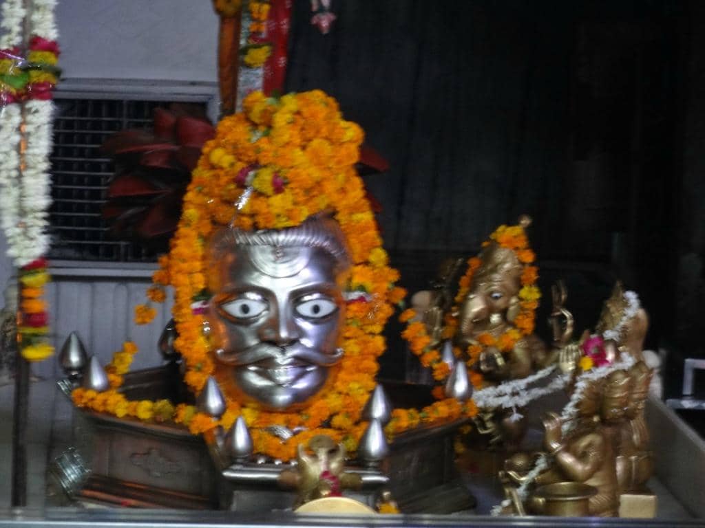 The Silver-Covered Shiva Linga