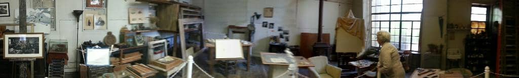 Thomas Hart Benton's Art Studio