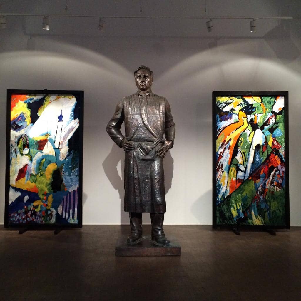 Intimate Bronze and Copper Sculptures