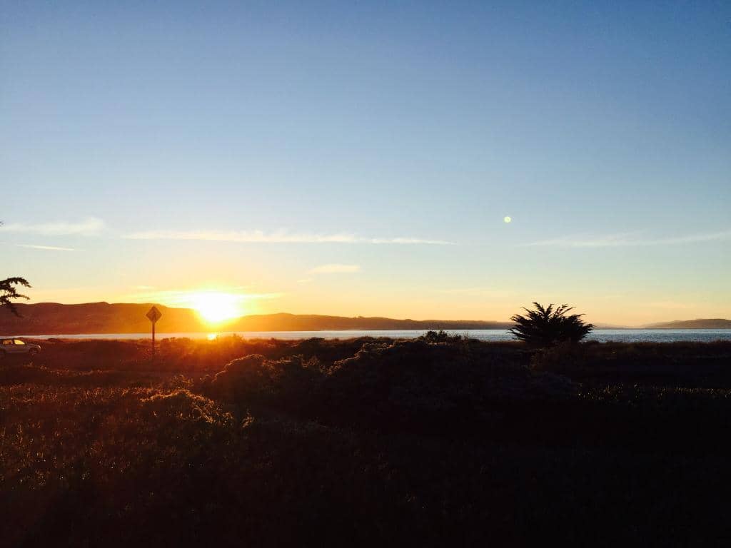 Camping by the Bay