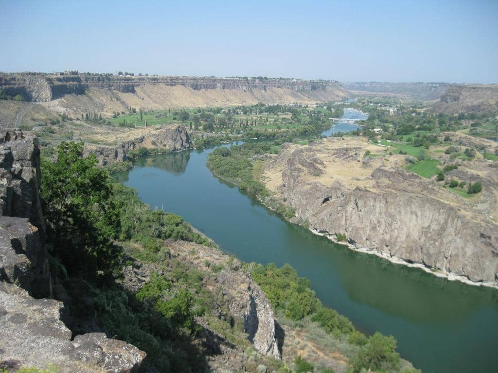 Evel Knievel's Snake River Canyon Jump Site