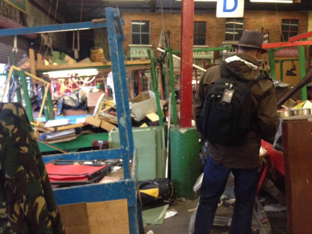 Bustling Weekend Atmosphere