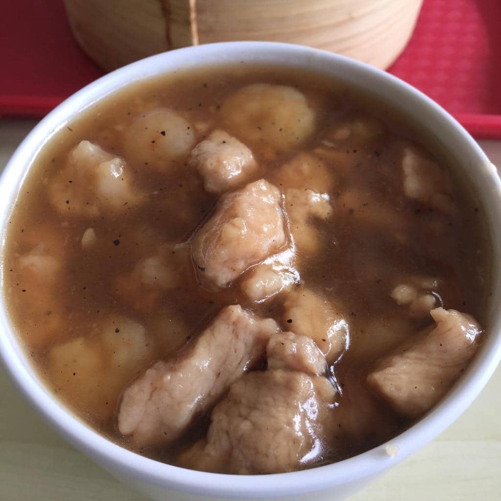 Steamed Rice with Sauce