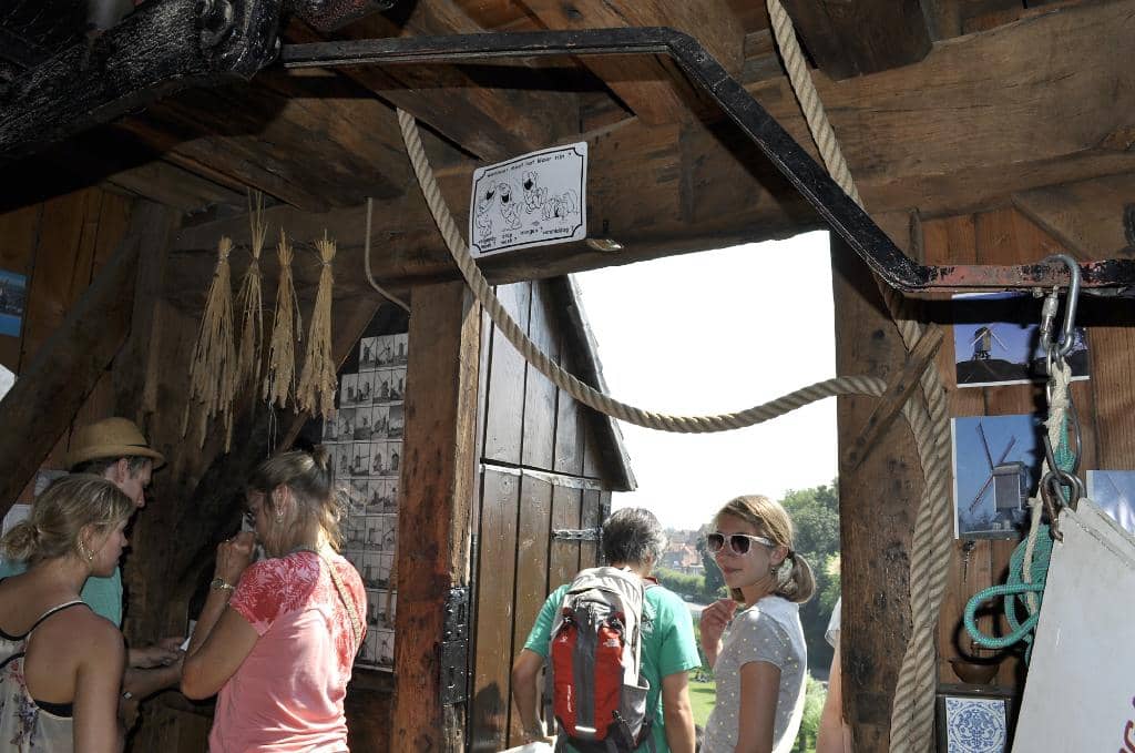 Sint-Janshuismolen in Action