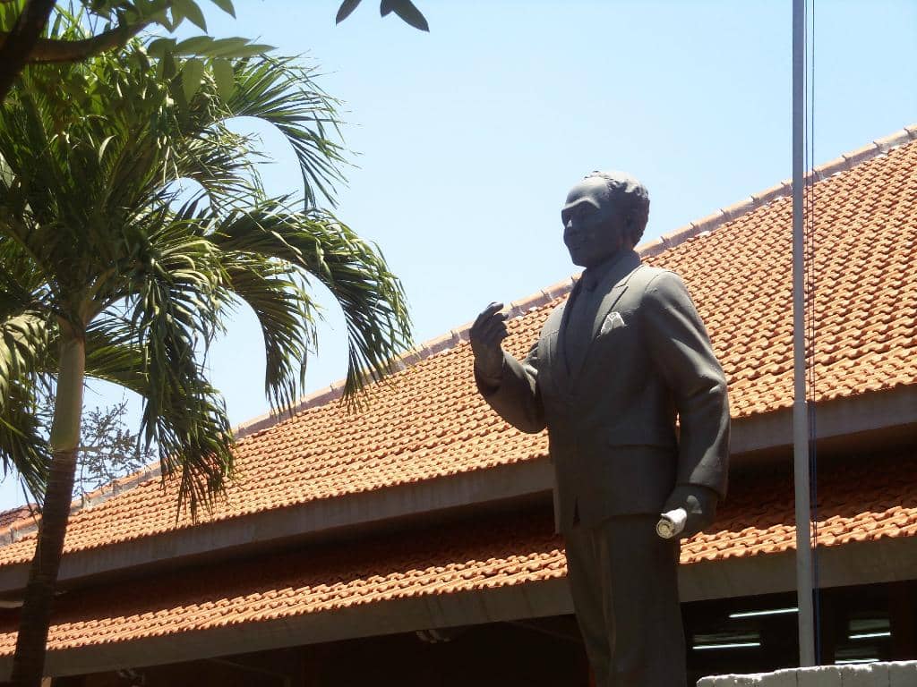 Replica of His Workspace