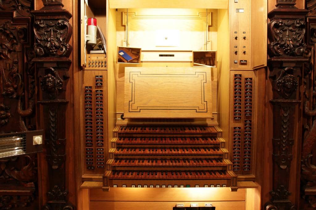 Vaulted White Stone Interior
