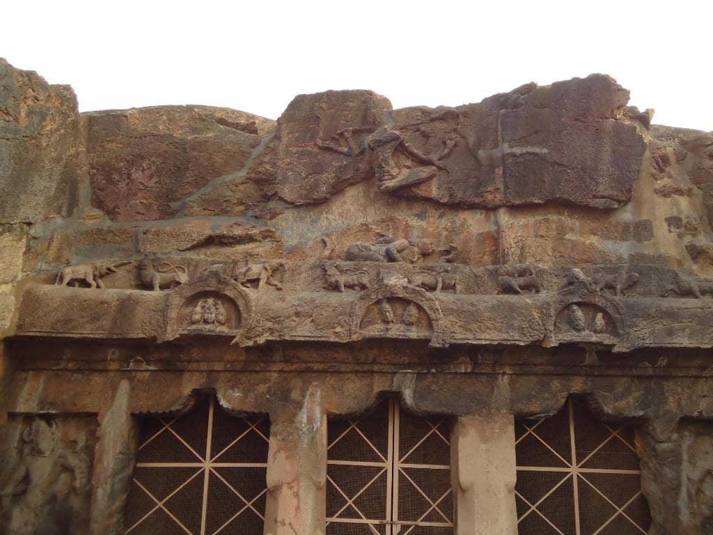 Ardhanareeswara Carving