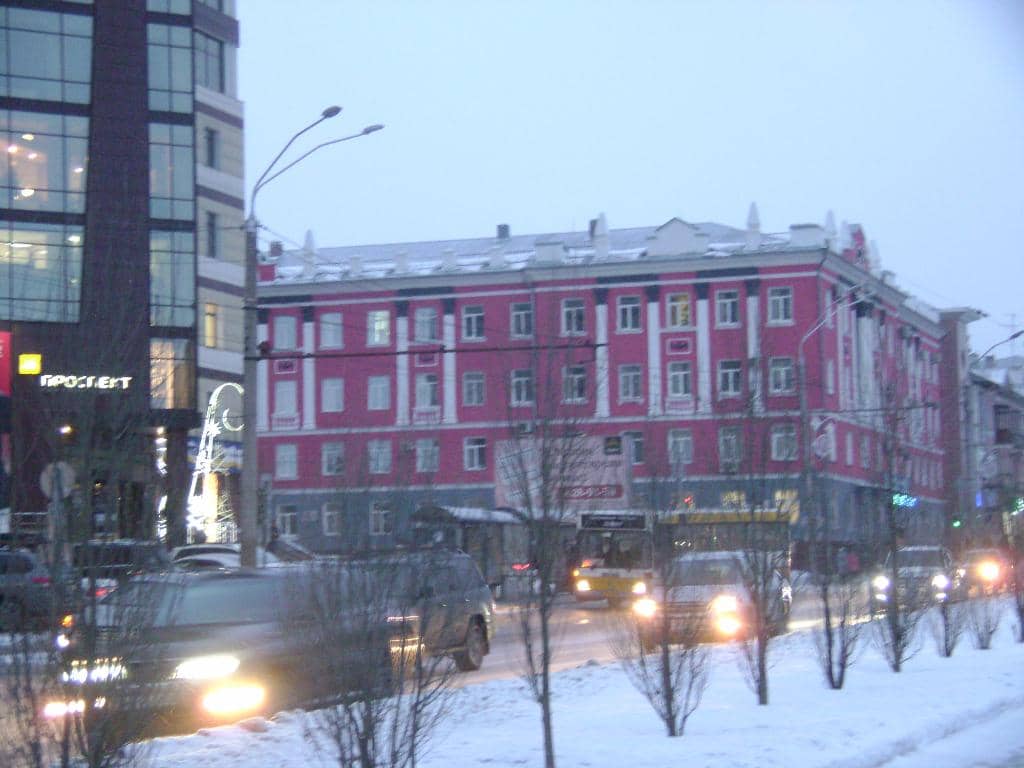 Barnaul's Great Fire