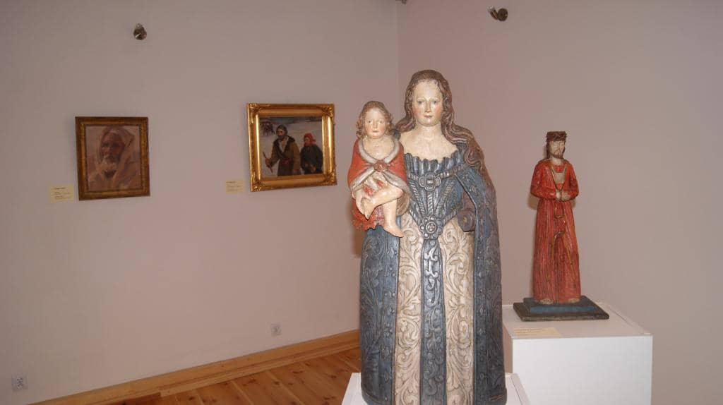 Carved Wooden Staircase