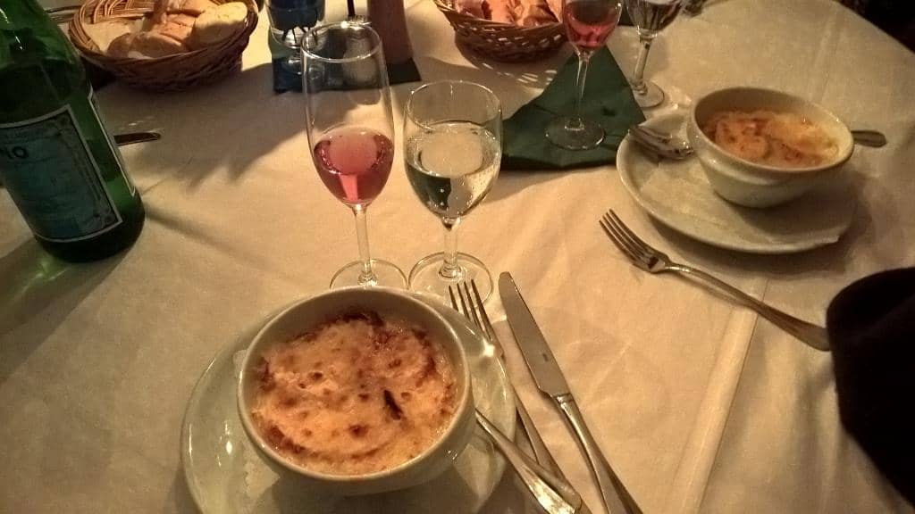 Französische Zwiebelsuppe