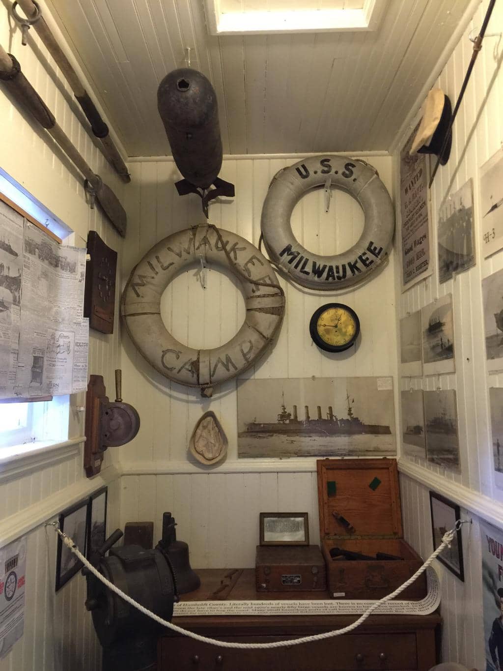 Interactive Ship Sinking Display