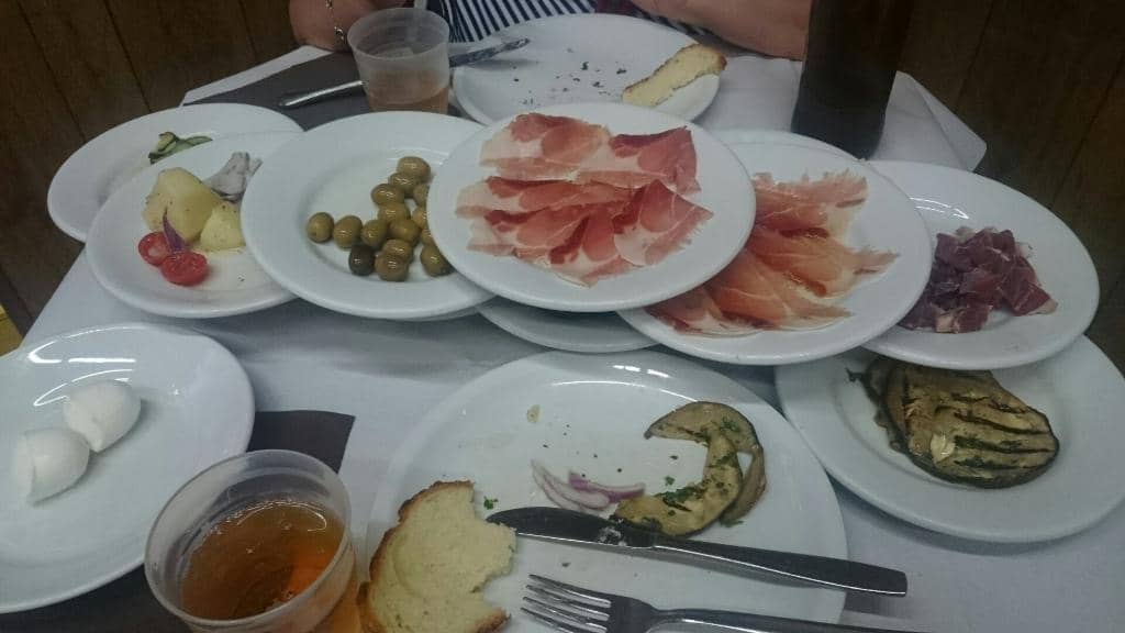 Generous Antipasti Spread