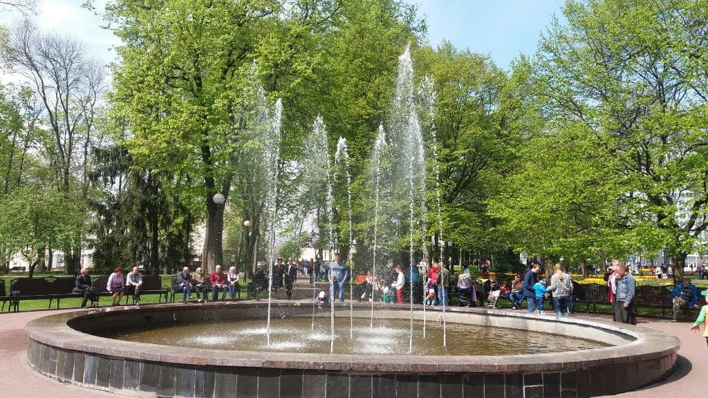 Palace Park and Swan Lake