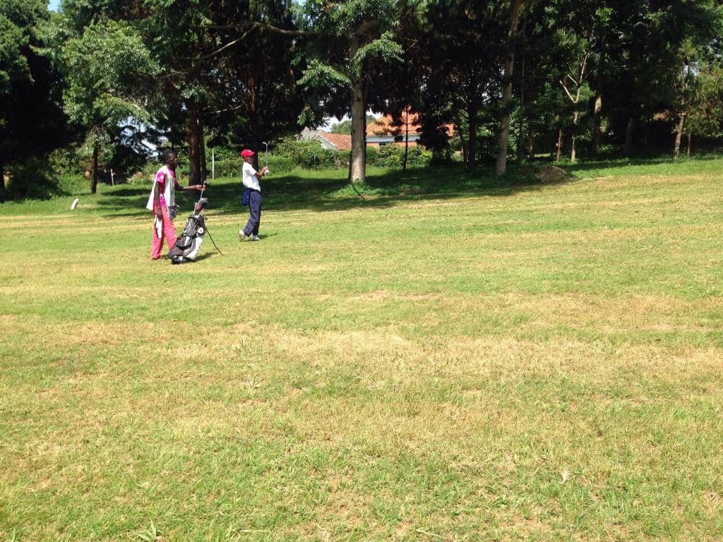 Lush Green Fairways & Fruit Trees