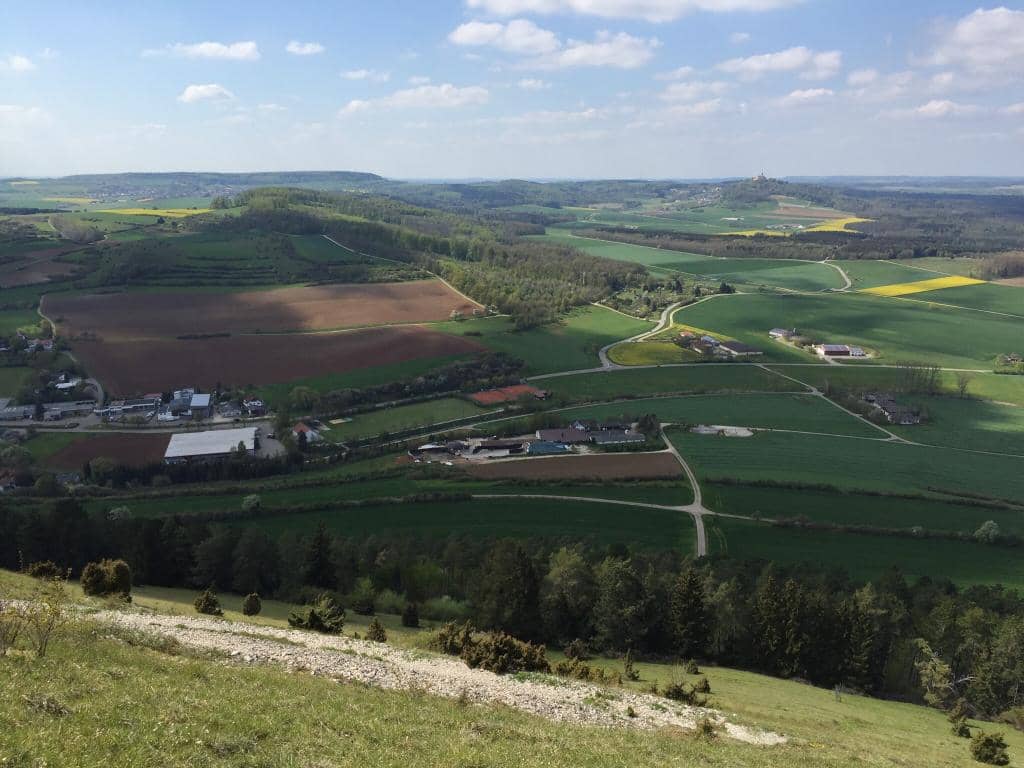 Panoramic Swabian Alb Views