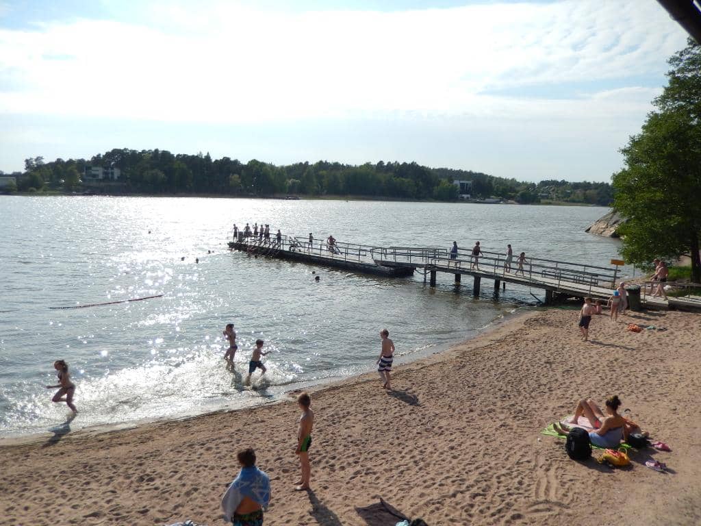 Invigorating Ice Swimming