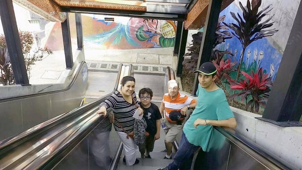 Outdoor Escalators
