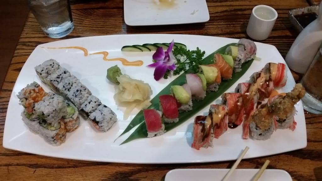 Diverse Japanese Menu