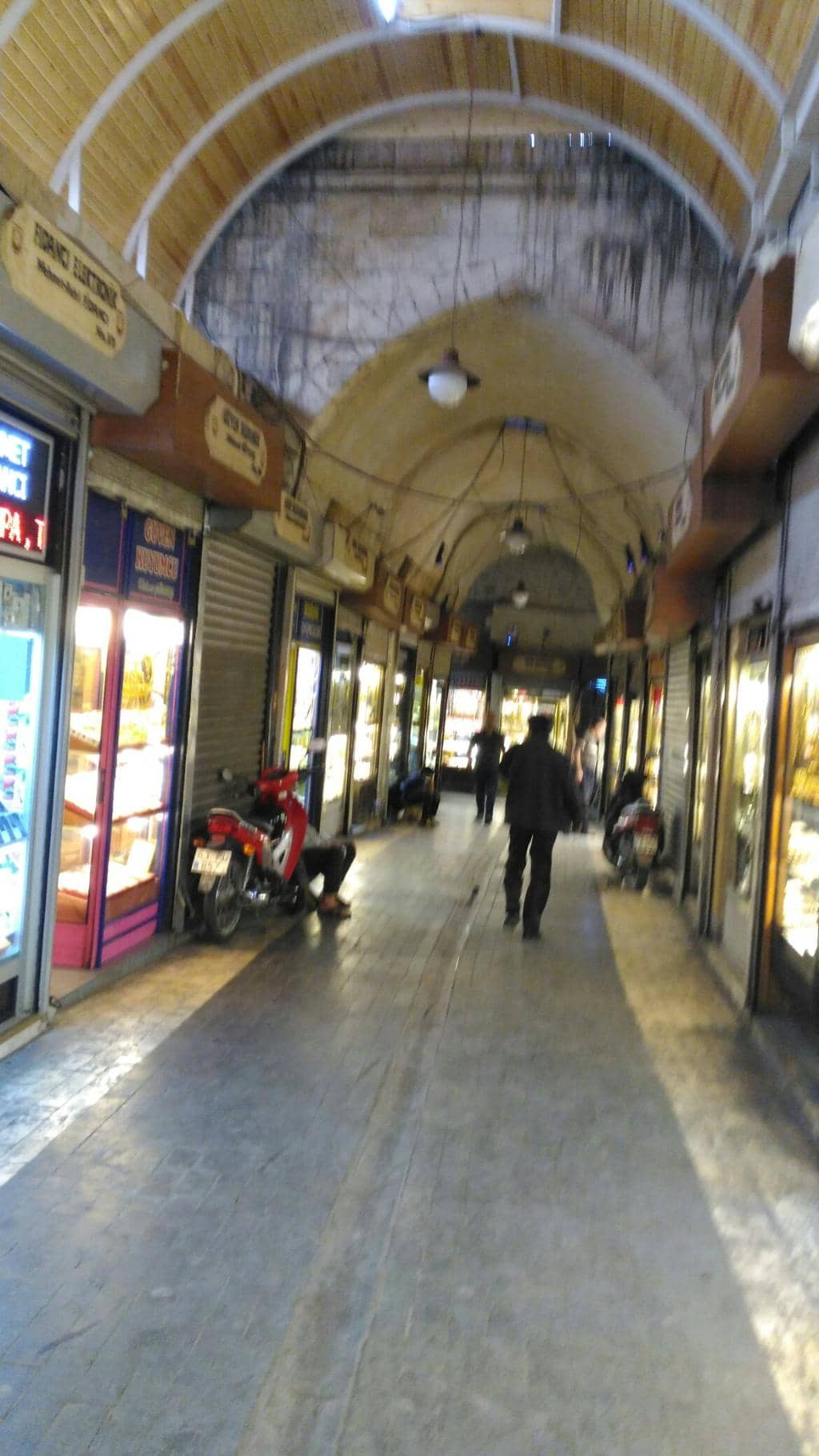 Bustling Market Atmosphere