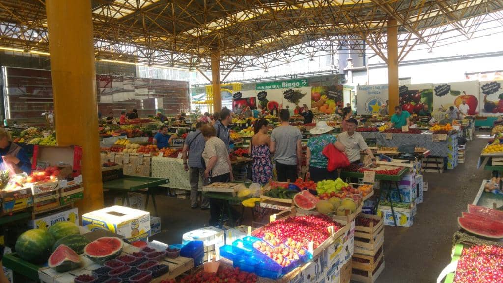 Fresh Produce Stalls