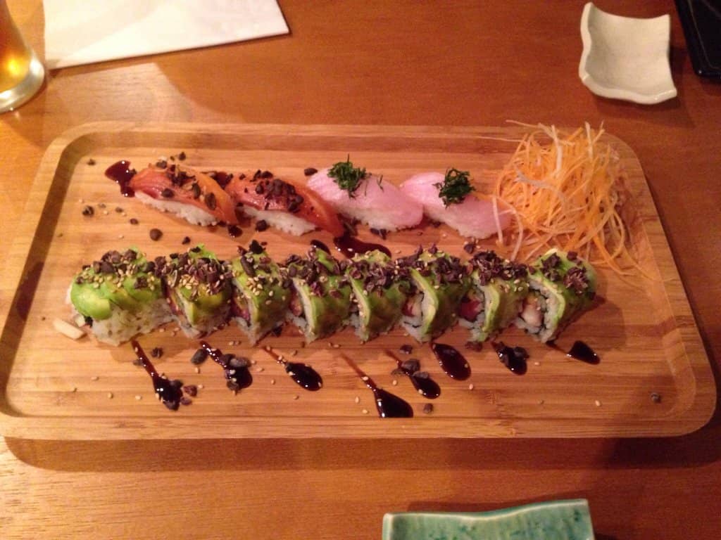 Innovative Sushi with Local Flair