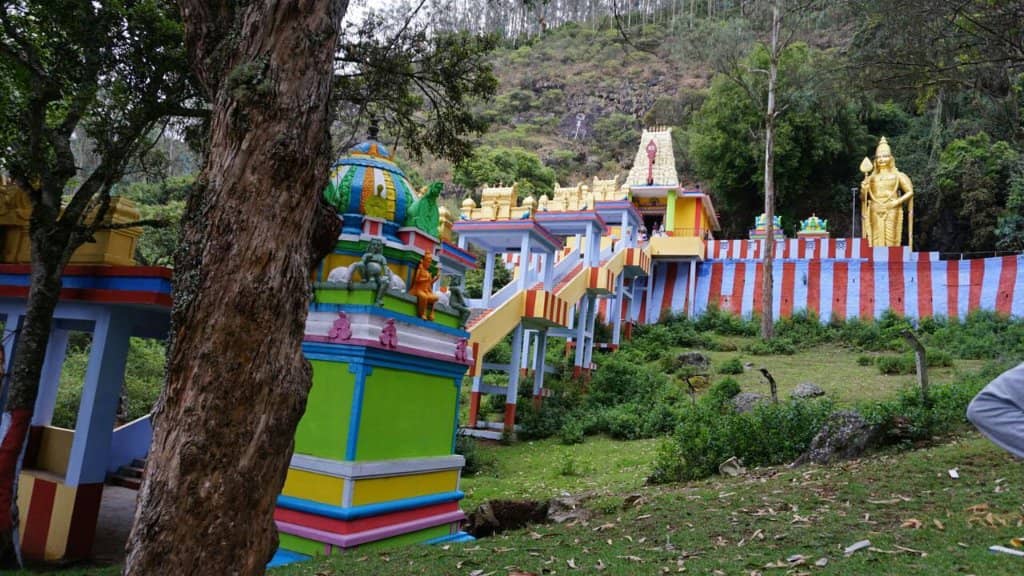 The Majestic Golden Murugan Statue
