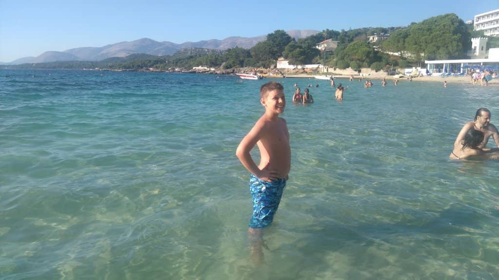Clear Ionian Sea