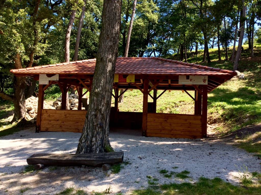 Gazebo with Fireplace