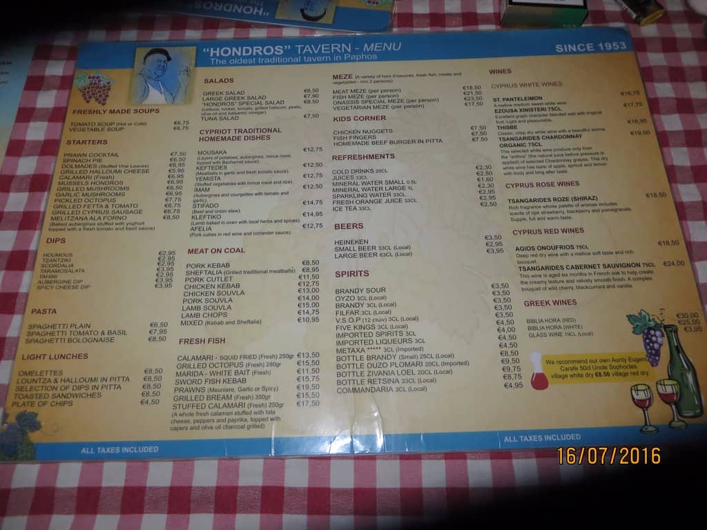 Authentic Cypriot Cuisine