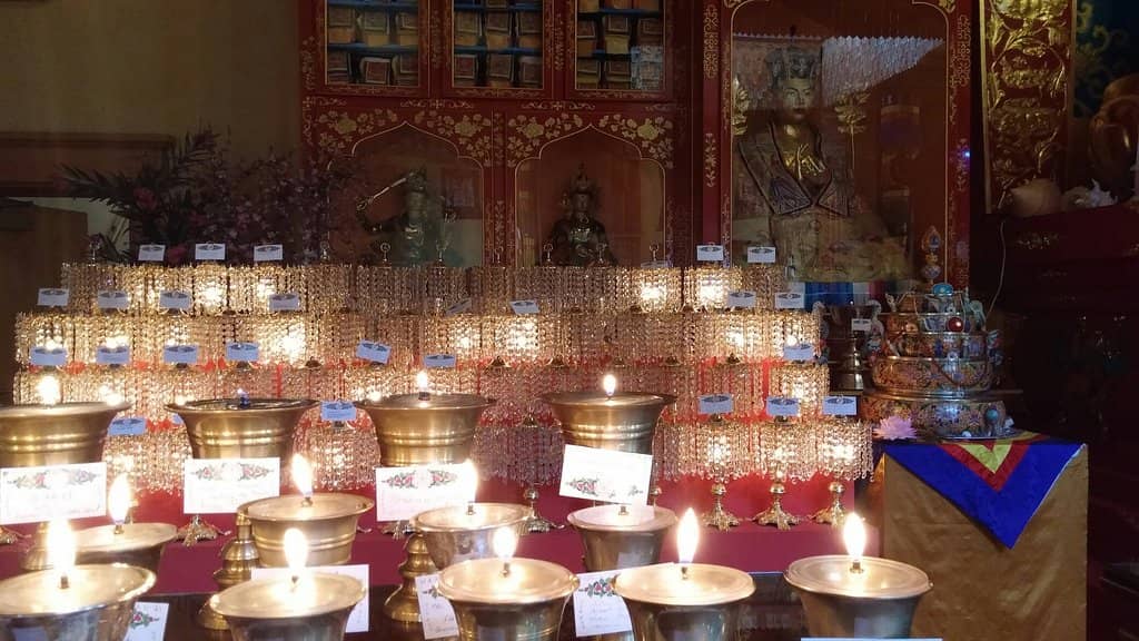 Rotating Prayer Wheels