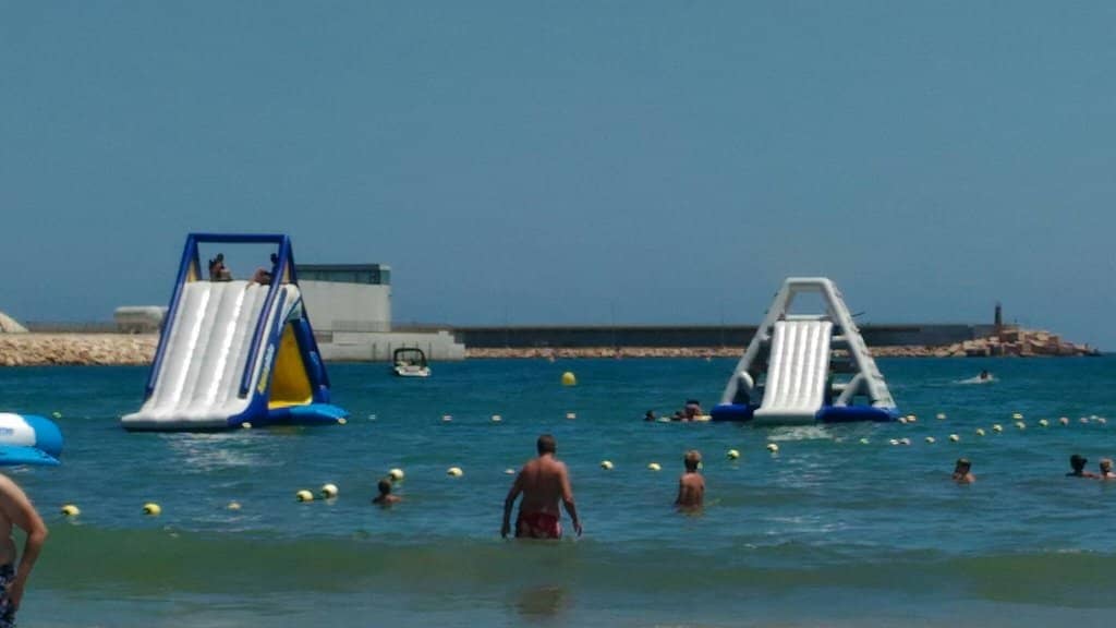Water Obstacle Course