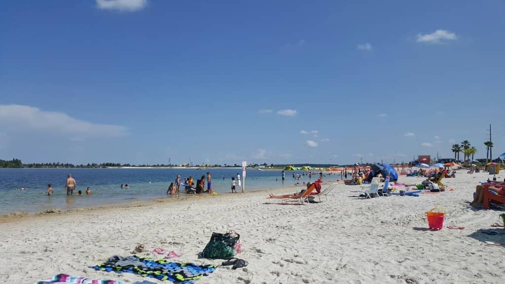 Relaxing White Sand Beach