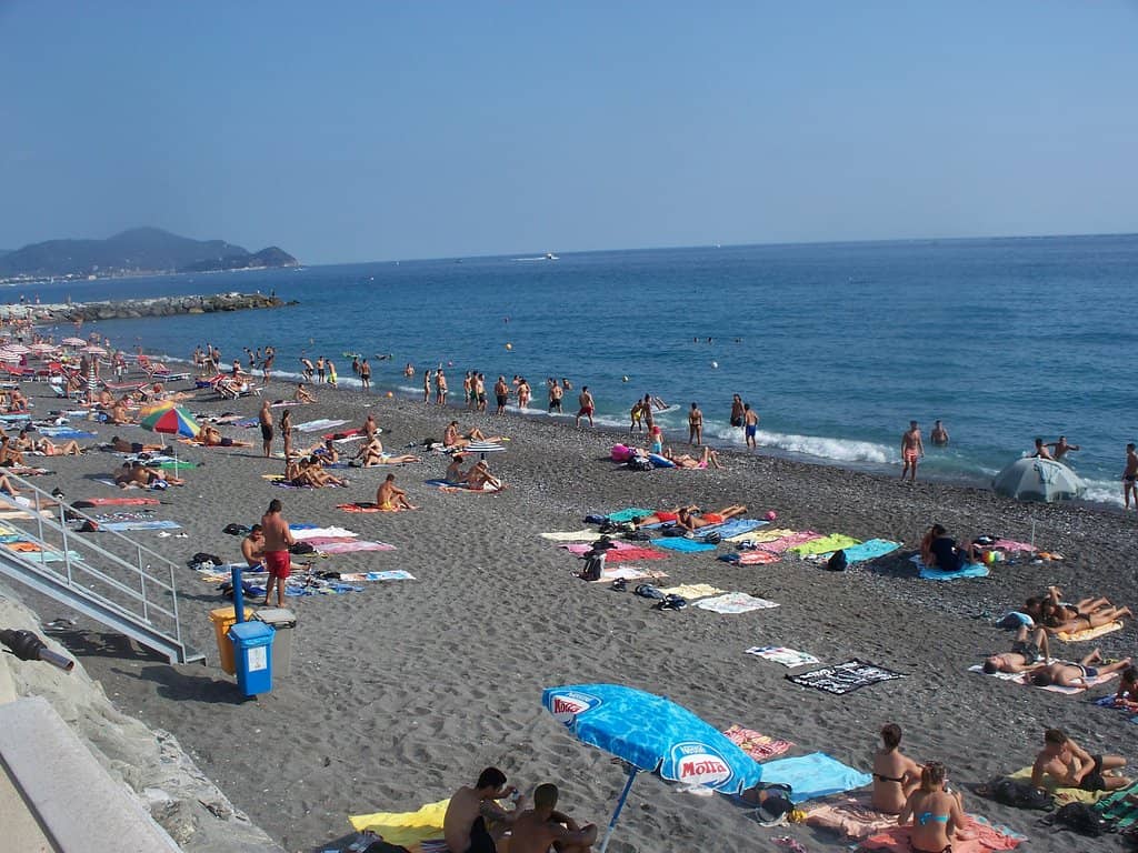 Clean Ligurian Sea