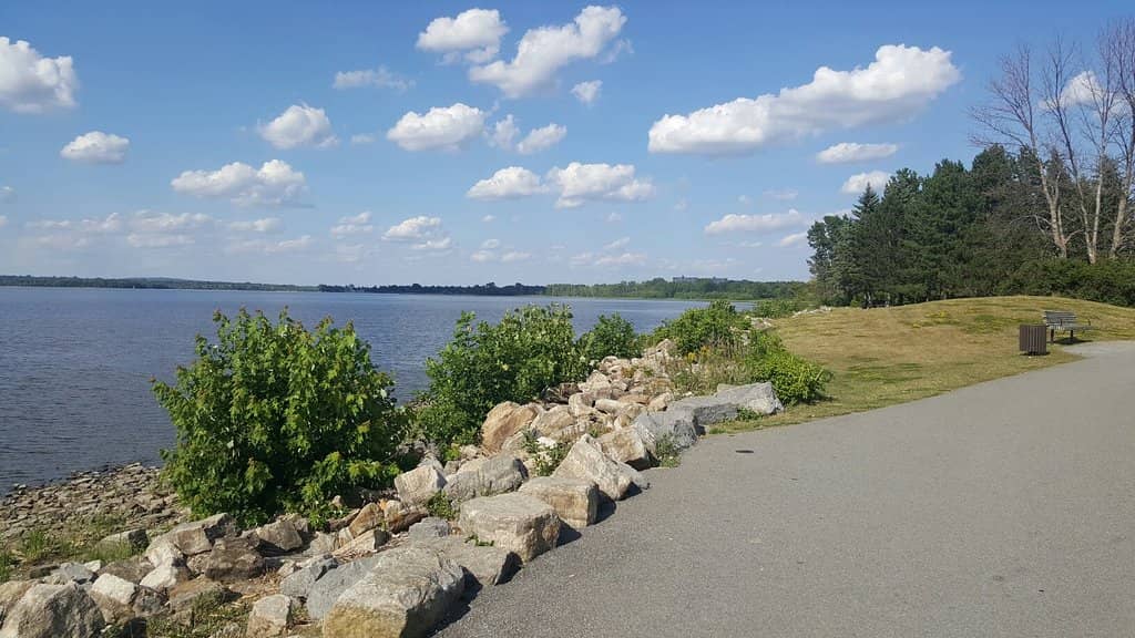 Man-Made Waterfall & Ponds