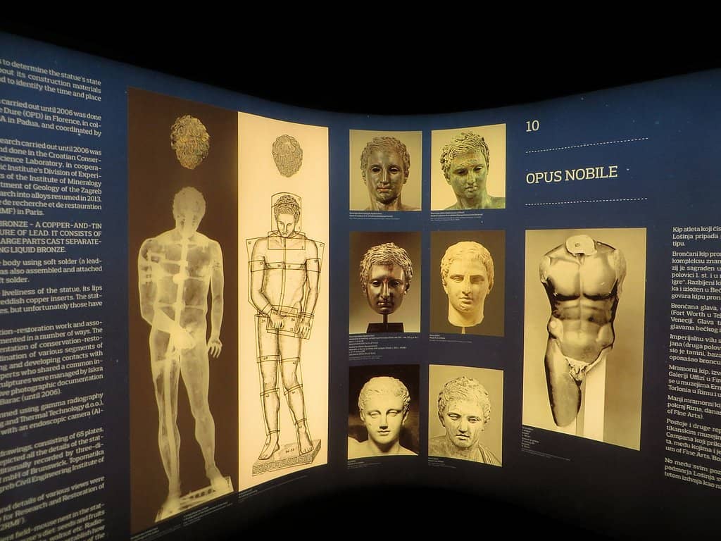 White Apoxyomenos Replica