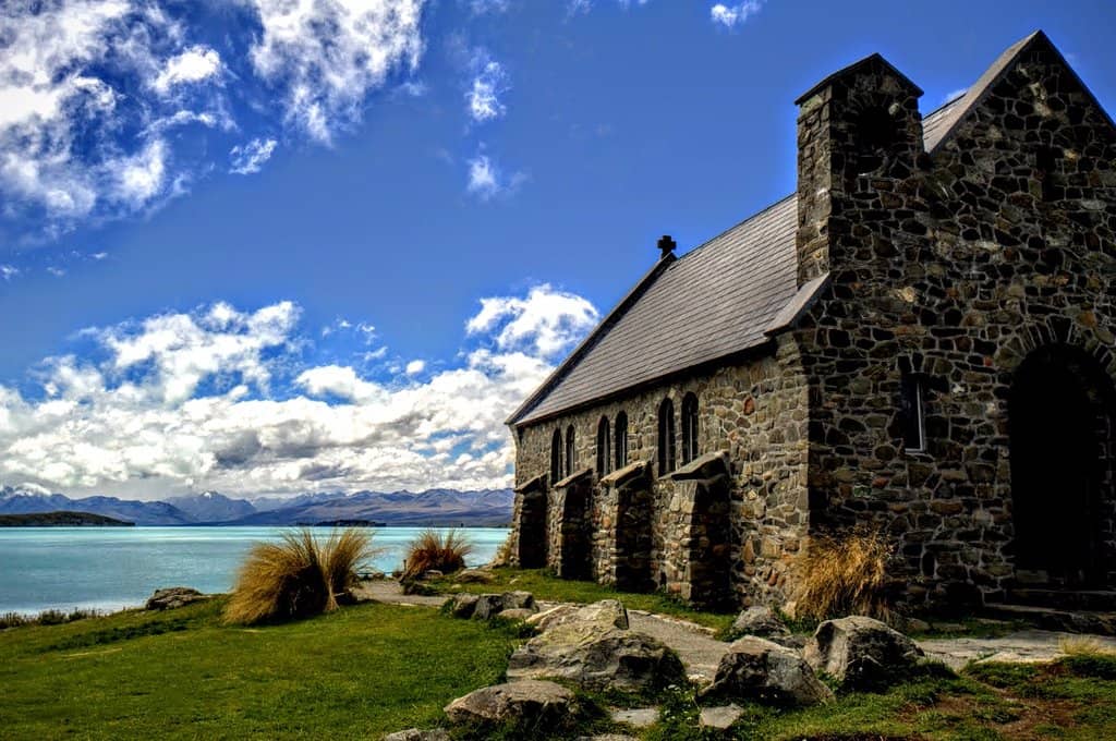 Milky Way Over Lake Tekapo