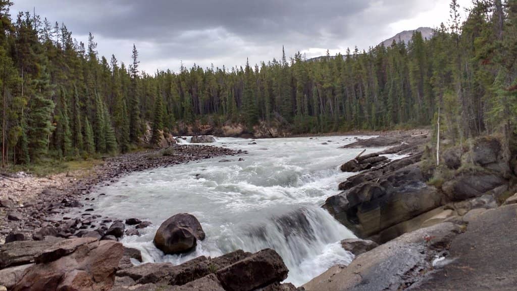 Upper Sunwapta Falls
