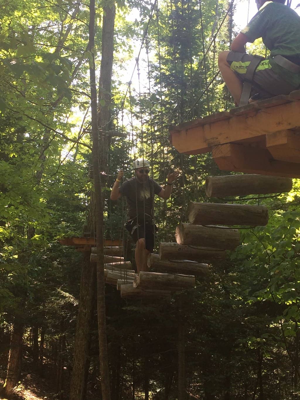 Zip Lining Thrills