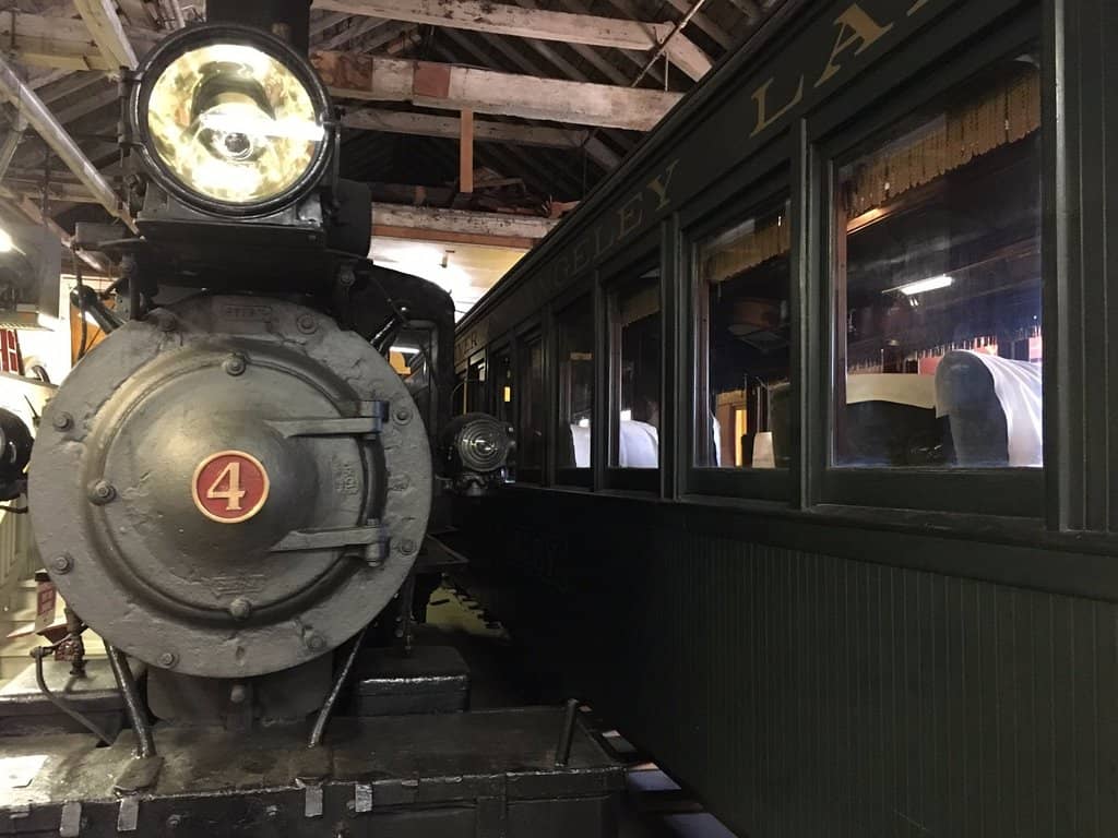 Scenic Coastal Train Ride