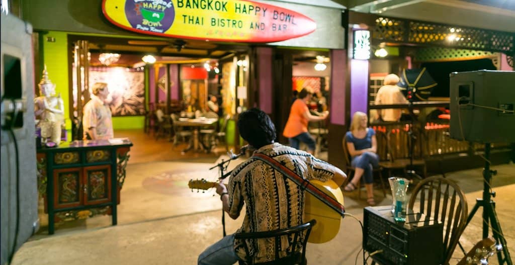 Lively Atmosphere with Live Music