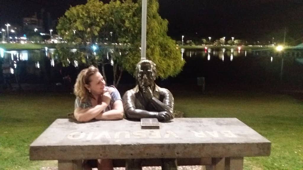 Statue of Jorge Amado