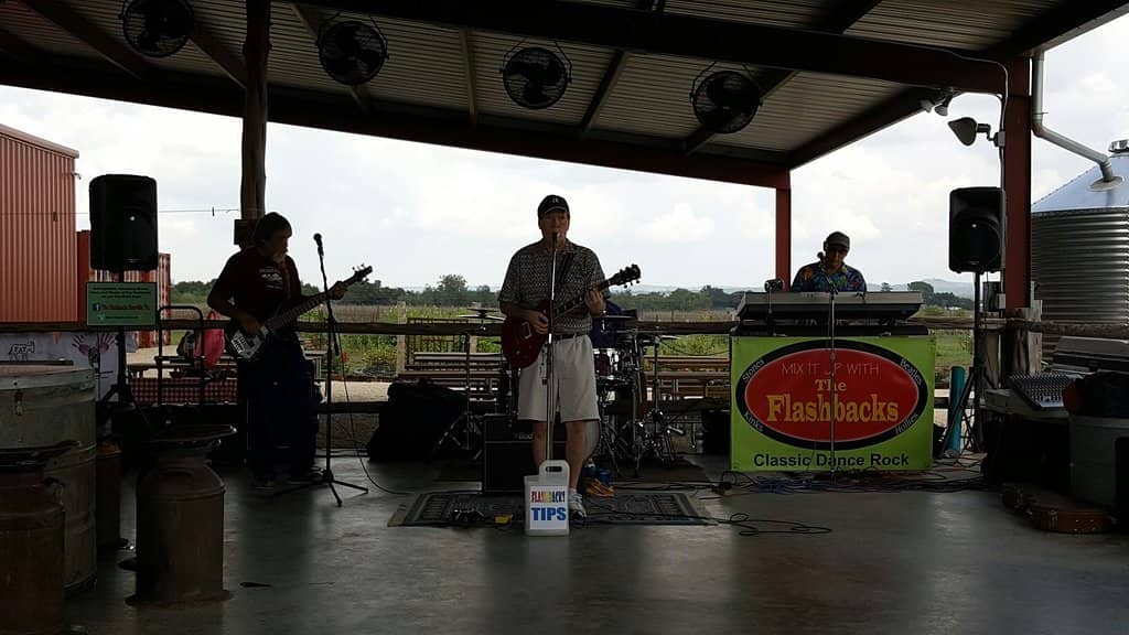 Lively Patio & Music