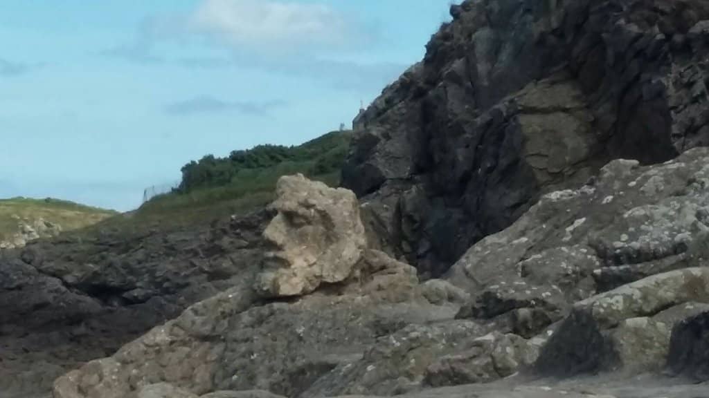 Beach Access at Low Tide